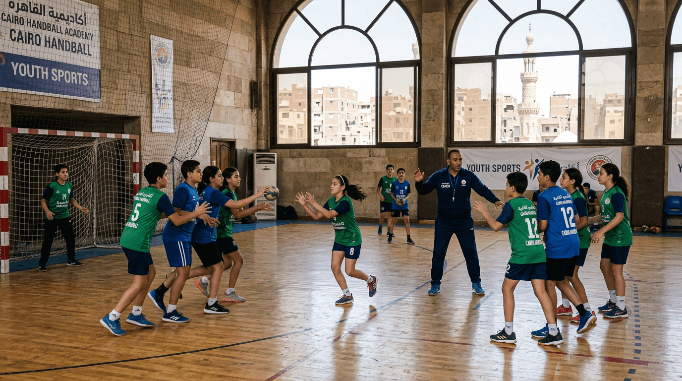 تمرين تمرير الكرة بين لاعبين خلال وحدة تدريبية